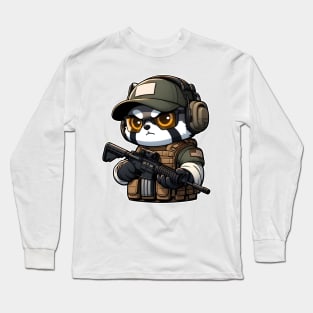 Tactical Tanuki Long Sleeve T-Shirt